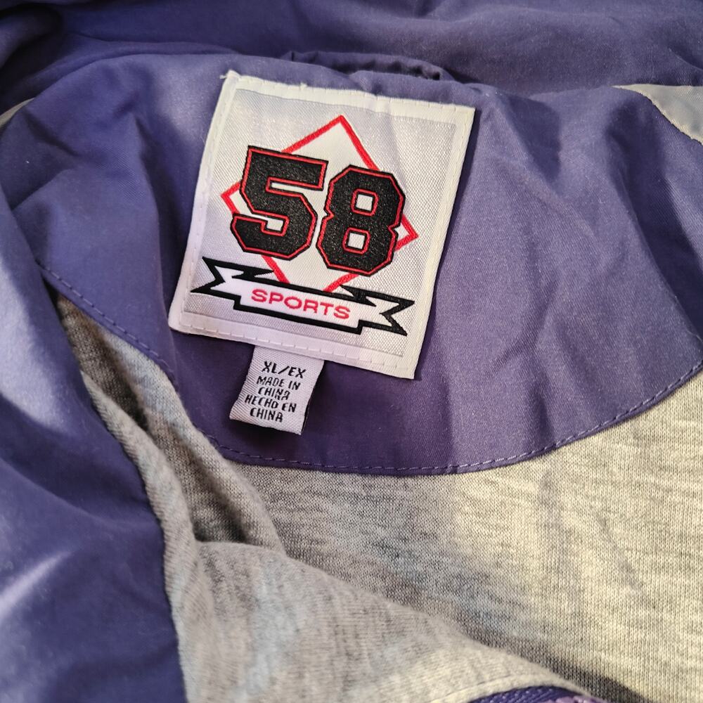 Washington Huskies Purple Pullover Windbreaker Ja… - image 4